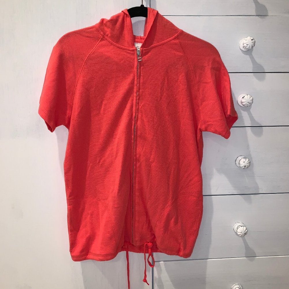 Kim Rogers NWT Zip Up Jacket Short Sleeves